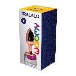 Металева анальна пробка Wooomy Tralalo Rose Gold Metal Plug Magenta S, діаметр 2,8 см, довжина 7 см - мініатюра 2