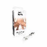Затискач для клітора Art of Sex - Pearl Drop, Срібло - мініатюра 4