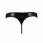 Чоловічі стринги Passion 033 THONG PAUL XXL/XXXL Black, під латекс - мініатюра 6