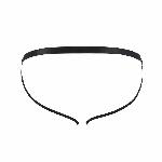 Чоловічі відкриті сліпи Passion 034 OPEN LUKE XXL/XXXL Black, екошкіра - мініатюра 6