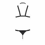 Комплект чоловічої білизни зі стреп Passion 039 SET ANDREW XXL/XXXL Black, стринги, шлейки - мініатюра 6