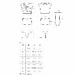 Еротичний костюм студентки Obsessive Student 4 pcs costume S/M, топ, спідниця, стринги, гольфи - мініатюра 7