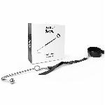 Анальний гак 2 із нашийником з натуральної шкіри Art of Sex - Anal hook, Чорний - мініатюра 2