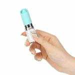 Вібратор Pillow Talk Lusty Luxurious Flickering Massager - Teal - мініатюра 6