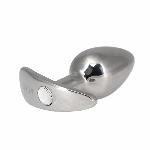Анальна пробка Pillow Talk Sneaky Luxurious Stainless Steel Anal Plug із кристалом Swarovski - мініатюра 2