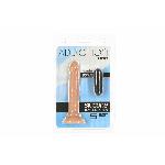 Фалоімітатор ADDICTION Tino 5.25″ Silicone Dildo, присоска, діаметр 1,9 см, віброкуля в подарунок - мініатюра 5