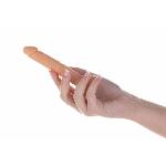 Фалоімітатор ADDICTION Tino 5.25″ Silicone Dildo, присоска, діаметр 1,9 см, віброкуля в подарунок - мініатюра 4