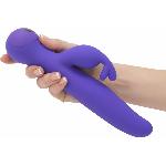 Вібратор-кролик Touch by SWAN - Trio Purple, сенсорне керування, ротація, діаметр 3,8 см - мініатюра 5