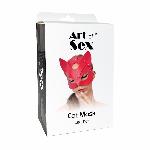 Маска Кішечки Art of Sex - Cat Mask, Червоний - мініатюра 5