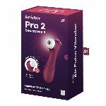 Вакуумний кліторальний стимулятор Satisfyer Pro 2 Generation 3 with Liquid Air Wine Red - мініатюра 6