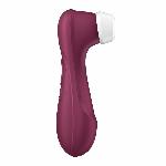 Вакуумний кліторальний стимулятор Satisfyer Pro 2 Generation 3 with Liquid Air Connect App Wіnе Red - мініатюра 3