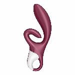 Вібратор-кролик Satisfyer Touch Me Red, подвійний відросток, 3 потужні мотори - мініатюра 2