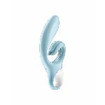 Вібратор-кролик Satisfyer Love Me Blue, гнучкий, відросток з потрійним кінчиком - мініатюра 6