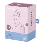 Вакуумний стимулятор з вібрацією Satisfyer Vulva Lover 3 Pink - мініатюра 4