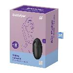 Вакуумний стимулятор з вібрацією Satisfyer Vulva Lover 3 Black - мініатюра 4