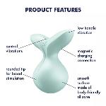 Мінівібромасажер Satisfyer Viva la Vulva 3 Mint - мініатюра 7