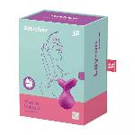 Мінівібромасажер Satisfyer Viva la Vulva 3 Violet - мініатюра 5