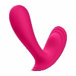 Смарт-вібратор у трусики Satisfyer Top Secret Pink вагінально-кліторальний, 2 мотори - мініатюра 4
