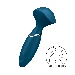 Вібромасажер Satisfyer Mini Wand-er Blue - мініатюра 1