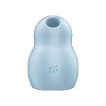 Вакуумний стимулятор з вібрацією Satisfyer Pro To Go 1 Blue - мініатюра 6