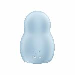 Вакуумний стимулятор з вібрацією Satisfyer Pro To Go 1 Blue - мініатюра 4