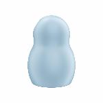 Вакуумний стимулятор з вібрацією Satisfyer Pro To Go 1 Blue - мініатюра 3