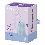 Вакуумний стимулятор з вібрацією Satisfyer Pro To Go 1 Blue - мініатюра 7