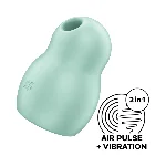 Вакуумний стимулятор з вібрацією Satisfyer Pro To Go 1 Mint - мініатюра 1