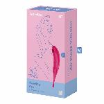 Вібратор для клітора з вакуумною стимуляцією Satisfyer Twirling Pro Red - мініатюра 5