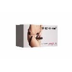 Труси для страпона Strap-On-Me Leatherette Harness Curious  Holographic Rose Gold - мініатюра 7