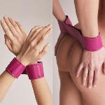 Труси для страпона Strap-On-Me Leatherette Harness Curious  Fuchsia - мініатюра 6
