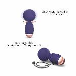 Мінівібромасажер Love To Love Itsy Bitsy – Midnight Indigo - мініатюра 3