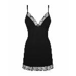 Сорочка та трусики Obsessive Bella Rou chemise & thong XS/S - мініатюра 3