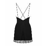 Сорочка та трусики Obsessive Bella Rou chemise & thong M/L - мініатюра 4