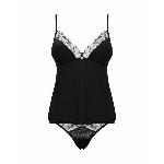 Топ та трусики Obsessive Bella Rou top & panties XL/2XL, топ, трусики - мініатюра 3