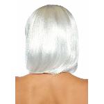 Перука, що світиться в темряві Leg Avenue Pearl short natural bob wig White, коротка, перлинна, 33 с - мініатюра 4