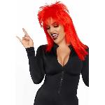 Перука рок-зірки Leg Avenue Unisex rockstar wig Red, унісекс, 53 см - мініатюра 3