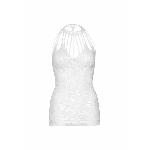 Ажурна сукня-сітка Leg Avenue Lace mini dress with cut-outs White, one size - мініатюра 7
