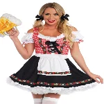 Баварський костюм «Октоберфест» Leg Avenue Beer Garden Babe M - мініатюра 1