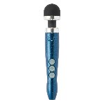Вібромасажер DOXY Die Cast 3R - Blue Flame, дуже потужний, перезаряджуваний, металевий корпус - мініатюра 1