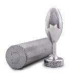 Металева анальна пробка DOXY Butt Plug SMOOTH, гладенька, діаметр 3,3 см - мініатюра 4