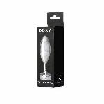Металева анальна пробка DOXY Butt Plug SMOOTH, гладенька, діаметр 3,3 см - мініатюра 5