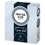 Презервативи Mister Size - pure feel - 47 (3 condoms), товщина 0,05 мм - мініатюра 2