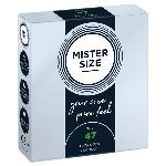 Презервативи Mister Size - pure feel - 47 (3 condoms), товщина 0,05 мм - мініатюра 1