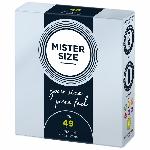Презервативи Mister Size - pure feel - 49 (3 condoms), товщина 0,05 мм - мініатюра 2