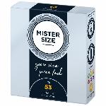 Розпродаж!!! Презервативи Mister Size - pure feel - 53 (3 шт) (термін 05.2026) - мініатюра 2