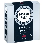 Презервативи Mister Size - pure feel - 60 (3 condoms), товщина 0,05 мм - мініатюра 1