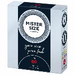 Презервативи Mister Size - pure feel - 60 (3 condoms), товщина 0,05 мм - мініатюра 2
