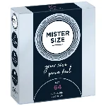 Презервативи Mister Size - pure feel - 64 (3 condoms), товщина 0,05 мм - мініатюра 1