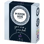 Розпродаж!!! Презервативи Mister Size - pure feel - 69 (3 condoms) (термін 04.2026) - мініатюра 2